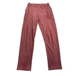 Zara Trafaluc Womens Faux Suede Lounge Spring Summer 2017 Size XS Elastic Waist